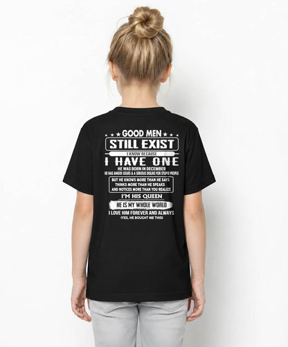 GOOD MEN STILL EXIST I KNOW BECAUSE I HAVE ONE - GIFT FOR WIFE FROM HUSBAND
